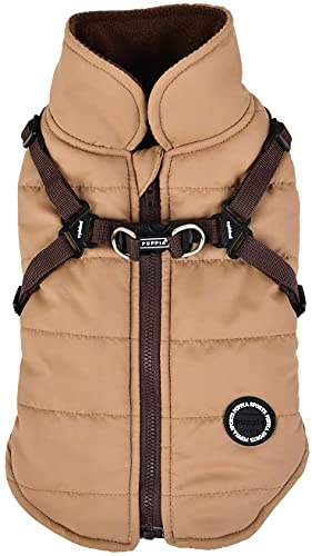 Puppia Mountaineer Winter Dog Coat with Integrated Harness No Pull Cold Weather…