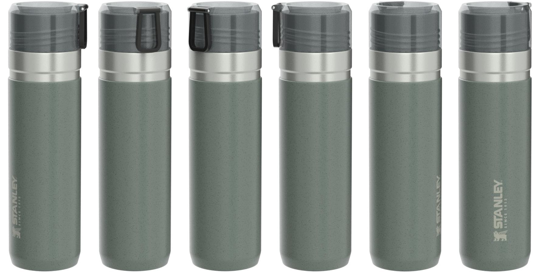 Amazon Com Stanley Go Series 002 Vacuum Bottle 2 4 Fl Oz 0 7 L Green Hot And Cold Retention Direct Drinking Water Bottle Outdoor Genuine Product Of Japan Everything Else