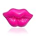 Mommy's Touch Pink Kiss Pacifier For Babies and Toddlers. Funny baby lips pacifier for girls