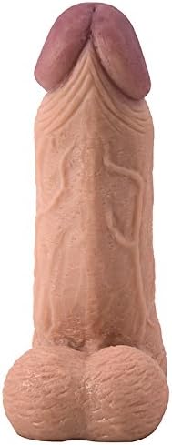 YYTTC 11" Long, 3.19" Wide Huge Big Super Massage Lifelike Massage for Beginners Body Massage Wand with Suction Cup YYTTC