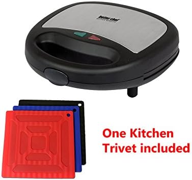 BETTER CHEF PANINI MAKER WITH SILICONE SQ. TRIVET