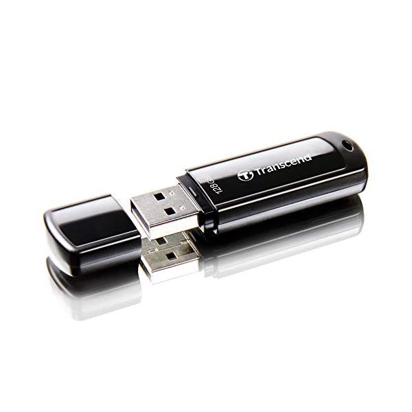 Transcend 128GB JetFlash 700 USB 3.1 Gen 1 USB Stick TS128GJF700, Schwarz – Bild 3
