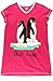 Women's V-Neck Nightshirts by LazyOne | Cute Pajamas Night Shirt + Sizes S/M and L/XL (Small/Medium, Cold Penguin)