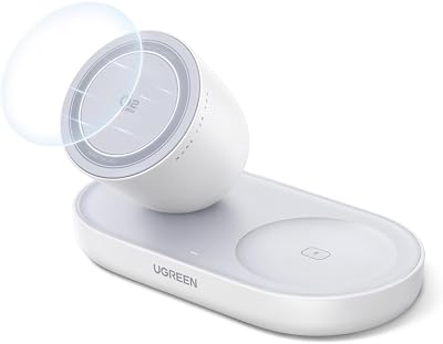 Zapix Qi2 25W Cargador Inalámbrico iPhone MagSafe Rápida (Blanco)