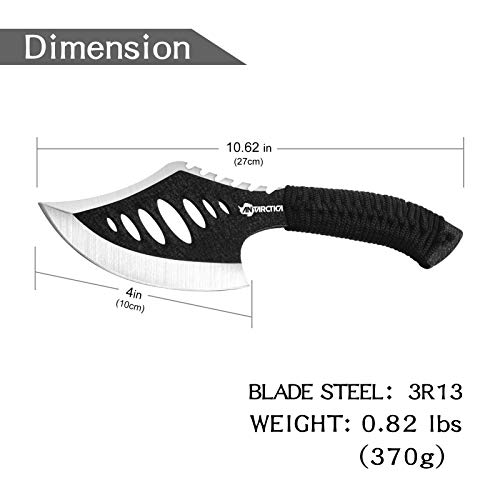ANTARCTICA Throwing Axe,Tactical Axe with 10.2 in Full Tang Stainless Steel Design,Camping Survival Tomahawk Hatchets with Nylon Sheath for Recreation and Competition