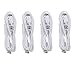 Samsung Micro USB Charging Data Cable for Galaxy Tab, 4 Pack - Non-Retail Packaging - White