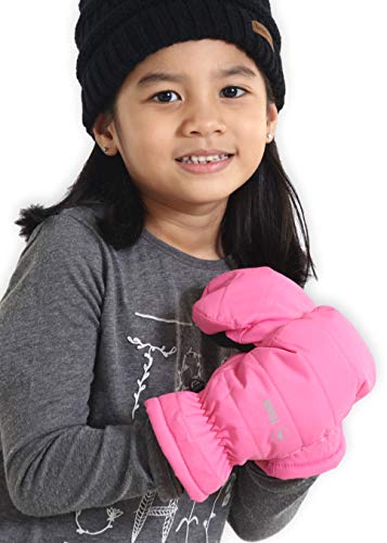 image for Tough Outdoors Kids Winter Snow & Ski Mittens - Youth Mitts Gloves Des