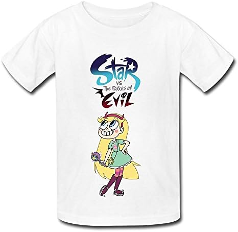 Kid's Retro Star Vs. The Forces Of Evil Logo T-shirts Small