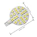 GRV T10 921 194 24-5050 SMD LED Bulb AC/DC12V-24V Super Bright Light 30W Halogen Bulb Replacement RV Camper Cabinet Dome Light Warm White Pack of 2 (2.0Generation)