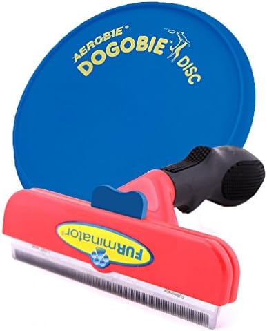 FURminator SHORT HAIR deShedding Tool For EXTRA LARGE DOGS Over 90 Lbs XL X-Large Giant Dog Brush Comb BONUS Soft Flying Disc Toy