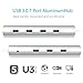 1byone SuperSpeed Aluminum 7-Port USB 3.0 Hub (silver)