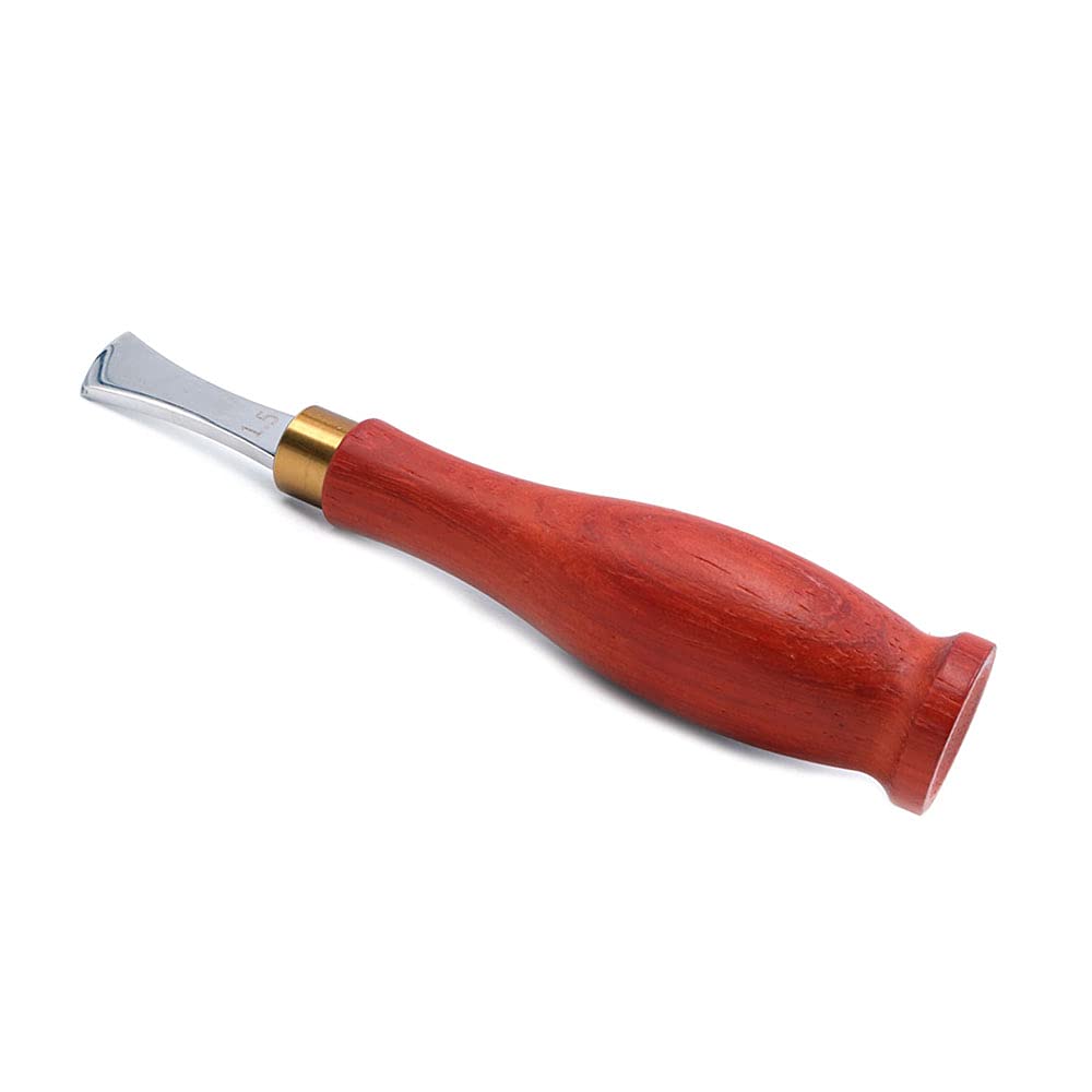 ANCLLO Leather Edger Creaser Edge Creaser Leather Shallow Slot Edging Device Trimmer Groove Creasing Leather Edge Creaser DIY Crimping Tools(1.5mm)