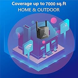 Vraiwofo 2022 Release WiFi Extender Signal Range