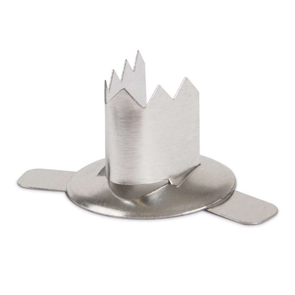 Folia 997 – Silver Metal Candle Holder, 25-Piece Pack, 3 Jahre to 99 Jahre