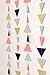 Paper Garland Decorations, Triangle Bunting Garland, Tribe Party Banner (Gold Glitter, Navy Blue, Mint, Gray, Coral) for Wedding Decor, Birthday Party, Baby Shower, Bridal Shower, 10 Feet