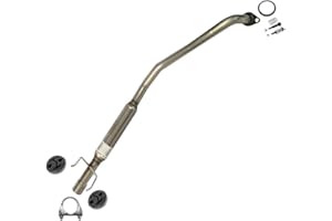Exhaust Resonator Pipe Compatible for 2003-2005 Toyota Corolla 1.8L | Stainless Steel | Northeastern Exhaust | Free Gasket, Clamp, and Bolt Kit Included | Automotive Replacement Part