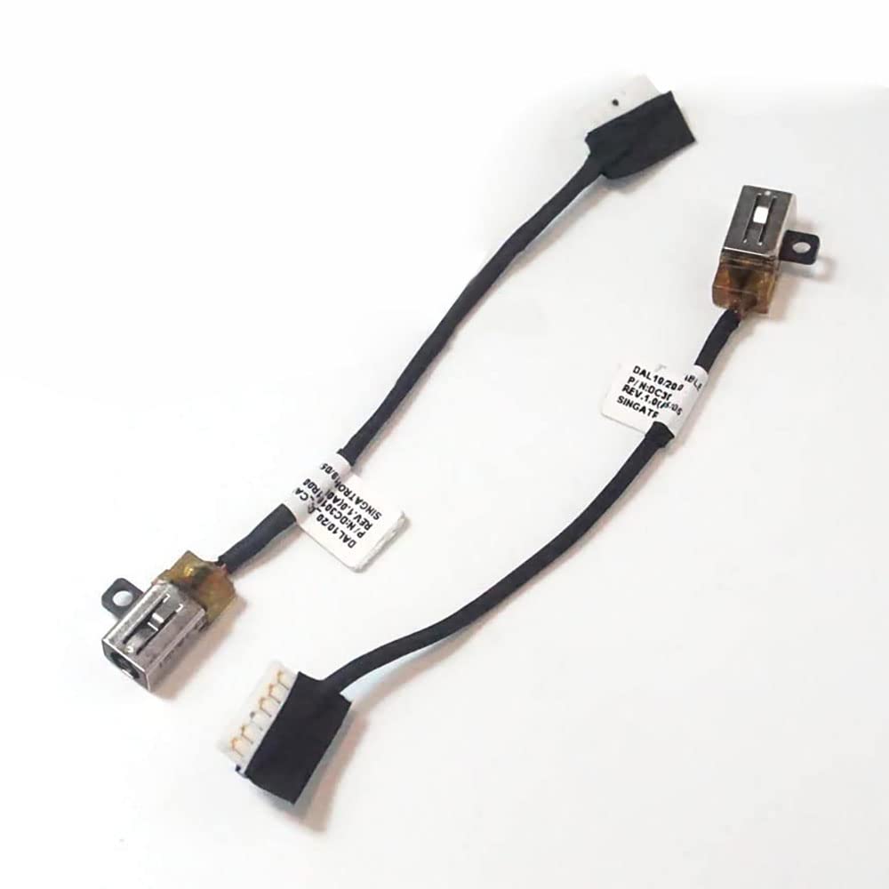 Fleshy Leaf DC Power Jack Harness Cable Replacement