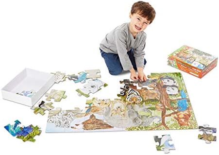 melissa and doug endangered species puzzle animal names