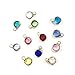 Adabele 1 Set Grade A Mixed Birthstones 6mm Austrian Crystal Beads Gold Plated Copper (12pcs) for Earrings Bracelet Necklace Jewelry Making CCP2-G