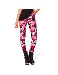 Leggings elásticos de camuflaje para dama