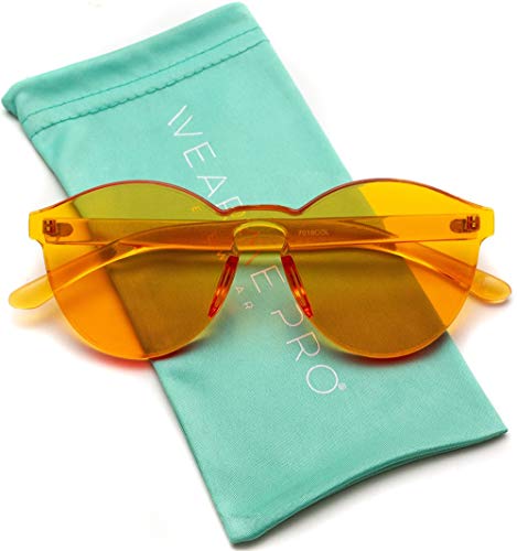 transparent colored sunglasses