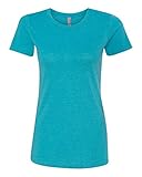 Next Level Ladies' CVC T-Shirt XL BONDI BLUE