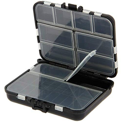 2 POCKET CARP SEA COARSE FISHING TACKLE BOX MULTI COMPARTMENT