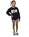 DC Comics Girls The Flash Star Labs Sweatshirt 12-13 Years Navy Blue