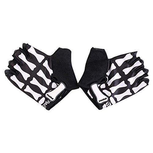 skull football gloves
