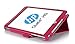 HP Slate S7-4200US 7-Inch Case Cover, FYY Premium Soft Folio Leather Case for HP Slate S7-4200US 7-Inch Magenta(with Auto Wake/Sleep Feature)