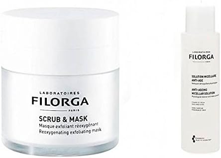 Filorga Set Scrub Mask Exfoliating Mask 55ml + Micellar Anti-Aging Solution