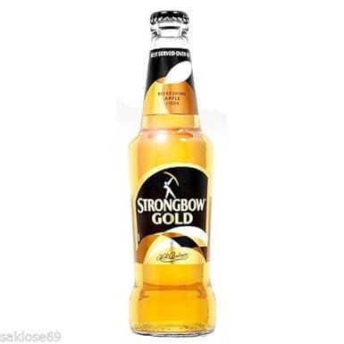 24 Flaschen Strongbow Gold Dry Cider Orginal a 0,3L Orginal