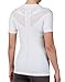 IntelliSkin Women's Foundation Newest Short Sleeve Tee | Posture Correcting Top to Support and Improve Movement | UV 50 Protection and Anti-microbial