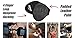 Gym Workout Glove Alternative | Leather and Neoprene Weight Lifting Grips | 3 Pack Blue, Black, Grey