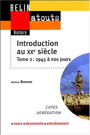 Introduction au XXe siècle