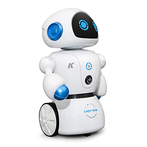 ECLEAR Remote Control RC Robot, JJRC CADY Smart Programming Flexible Robots Kit Toys Present For Kids Preschooler Entertainment,by Blue