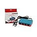 GameCube Controller Adapter for Switch, Wii U and PC, Game Accessories with Home Button, Turbo Function and 4 Ports, Support Multiple Players and Super Smash Bros (Blue-Red)thumb 1