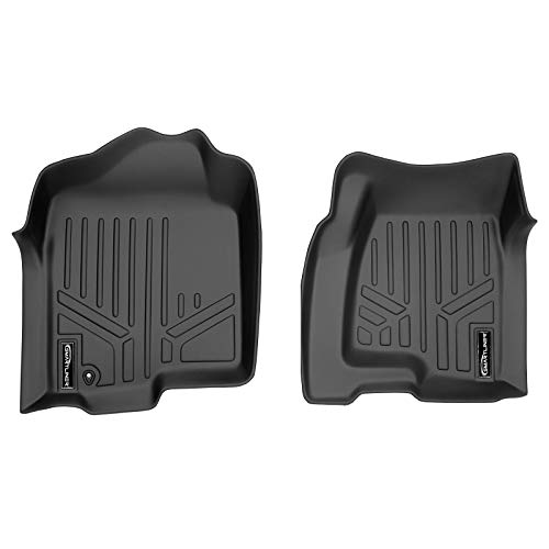 SMARTLINER Floor Mats 1st Row Liner for 2005-2006 Cadillac Escalade