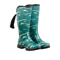 HOOFiTZ Fox Hunter Forest Green - Waterproof Equestrian Rain Boots