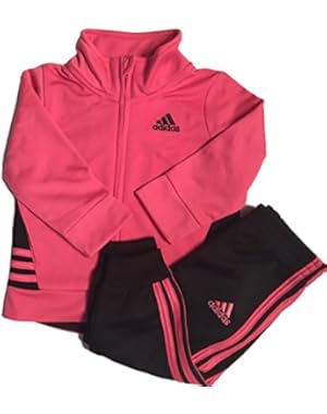 Baby Girls 2 Piece PinkTricot Jacket and Pants Set