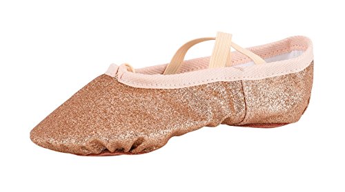 MSMAX Classic Ballet Shoe Soft Shinning Dance Flat