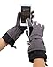 Andorra Women's Two-Tone Geometric Touchscreen Ski Glove