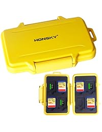 Honsky - Tarjetero impermeable para tarjetas SD