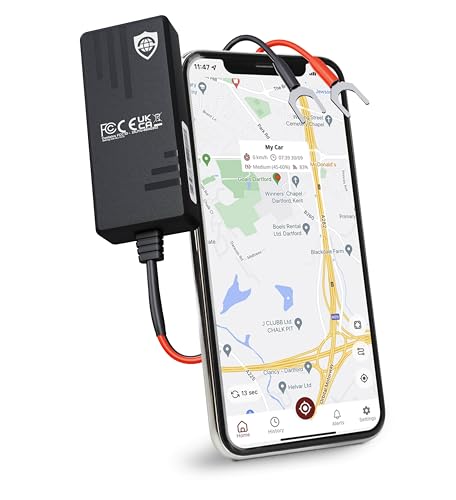 SafeTag Volt 4G LTE GPS Tracker Real Time Vehicle Tracking Device - Van, Motorcycle, Caravan, Motorhome, Tractor, Coach, Bike and Car Tracker - 12-24V