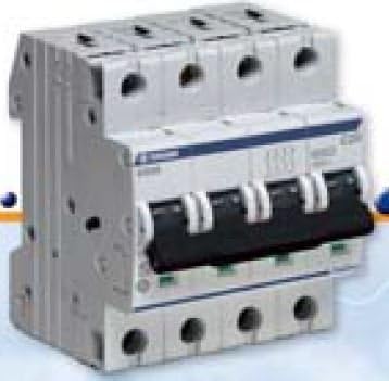 magneto-thermic Switch IV Pole C Curve 6 a