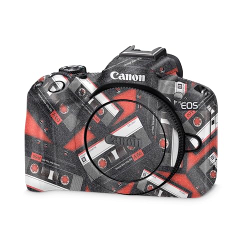 Glossy Glitter Camera Skin Compatible with Canon EOS R50 (2023) - Mixtape - Pre…