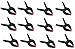 12 Pack Heavy Duty Spring Clamps, 4.5