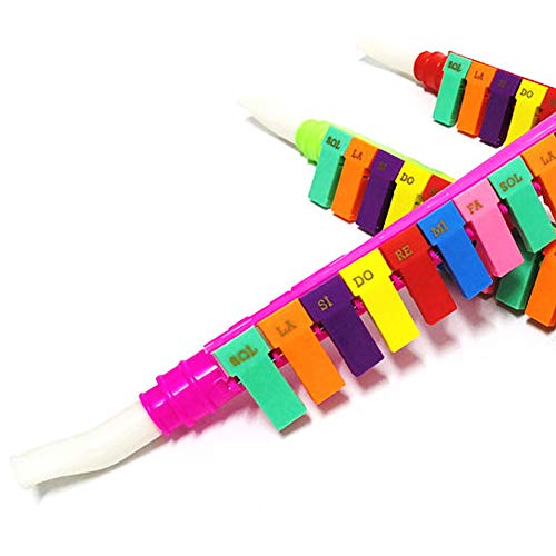 Gilroy 1pc 13 Keys Colorful Melodica Plastic Clarinet Music Instruments Toy for Kids Children, Random Color