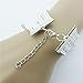 Nurbo Fashion Style Jewelry Cute PU Leather Infinity Charm Bracelet Wrist Band