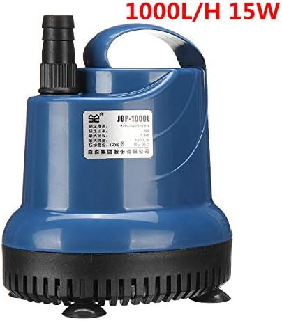 Anddod Submersible Pump Fountain With Nozzle Fish Tank Aquarium Pond Fountain Spout Water Pump - E